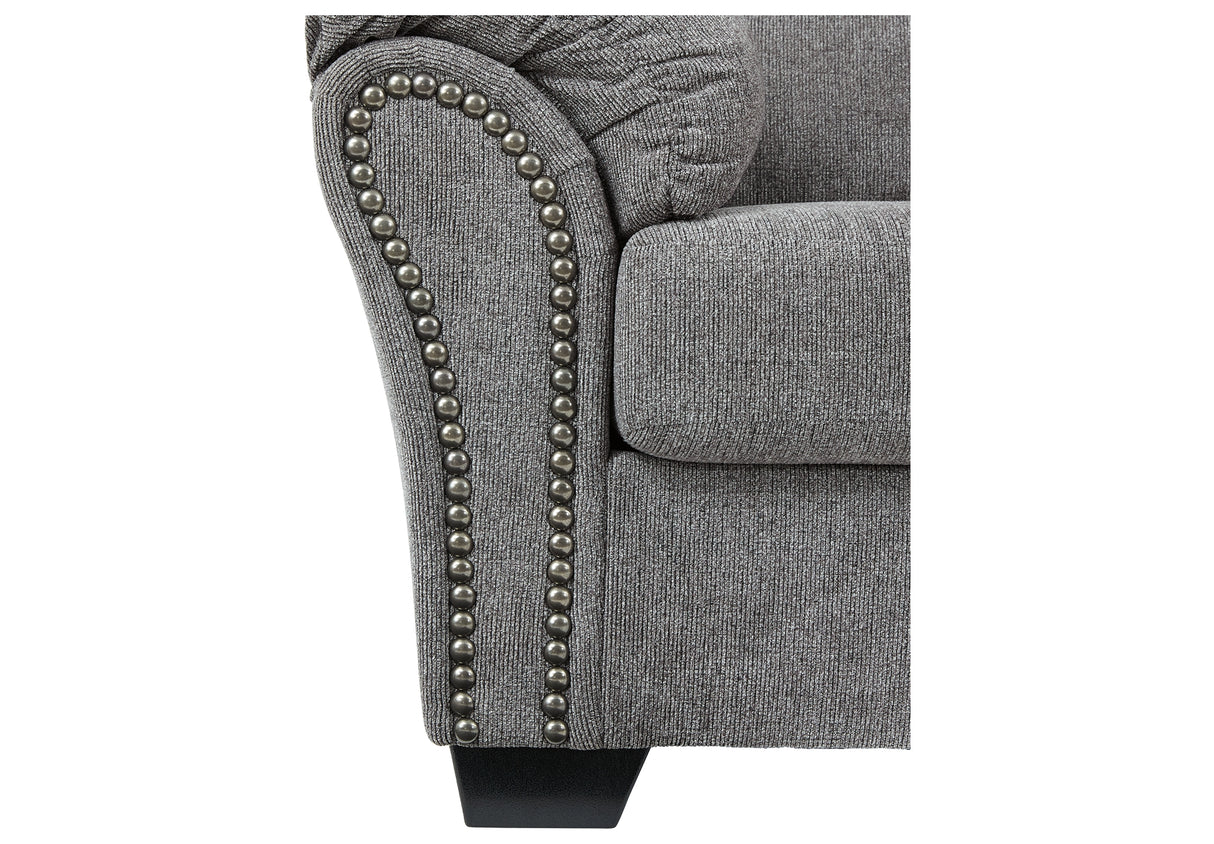 Allmaxx Pewter Sofa from Ashley - Luna Furniture