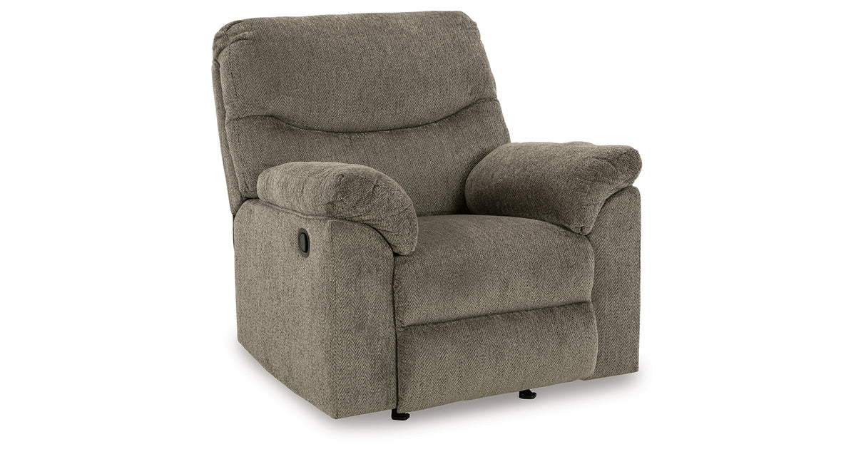 Alphons Putty Reclining Sofa and Recliner