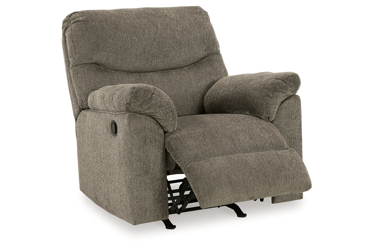 Alphons Putty Reclining Sofa, Loveseat and Recliner from Ashley - Luna Furniture
