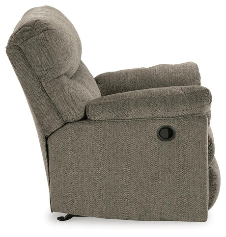 Alphons Putty Reclining Sofa, Loveseat and Recliner from Ashley - Luna Furniture