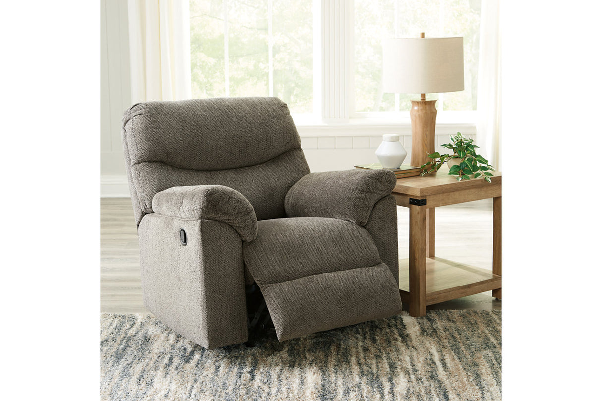 Alphons Putty Reclining Sofa, Loveseat and Recliner from Ashley - Luna Furniture