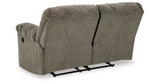 Alphons Putty Reclining Loveseat from Ashley - Luna Furniture