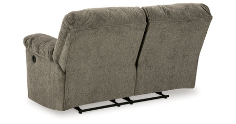 Alphons Putty Reclining Loveseat from Ashley - Luna Furniture