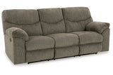 Alphons Putty Reclining Sofa, Loveseat and Recliner from Ashley - Luna Furniture