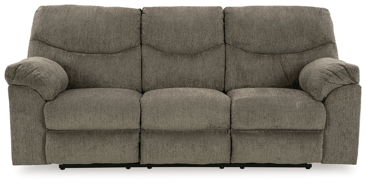 Alphons Putty Reclining Sofa from Ashley - Luna Furniture