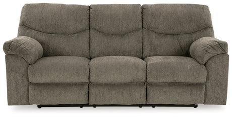 Alphons Putty Reclining Sofa from Ashley - Luna Furniture