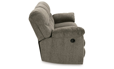 Alphons Sofa, Loveseat and Recliner in Putty from Ashley - Luna Furniture