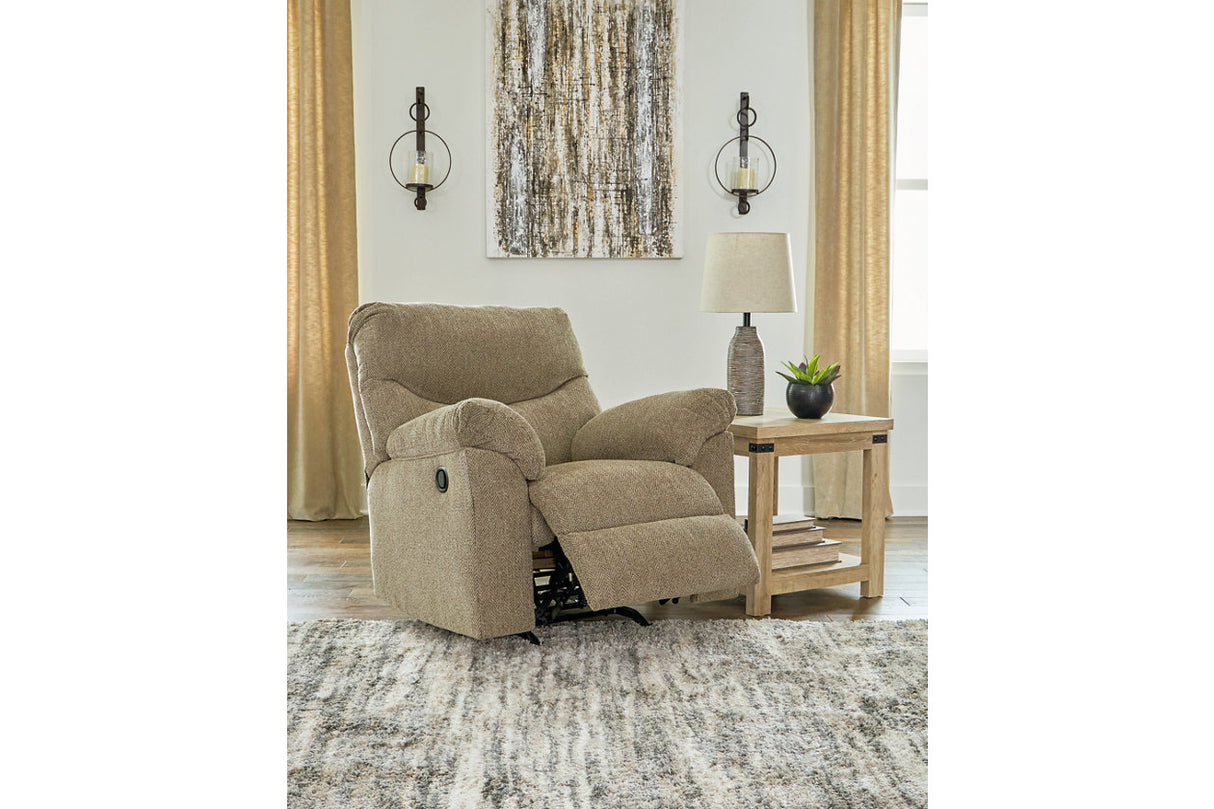 Alphons Briar Reclining Sofa, Loveseat and Recliner from Ashley - Luna Furniture