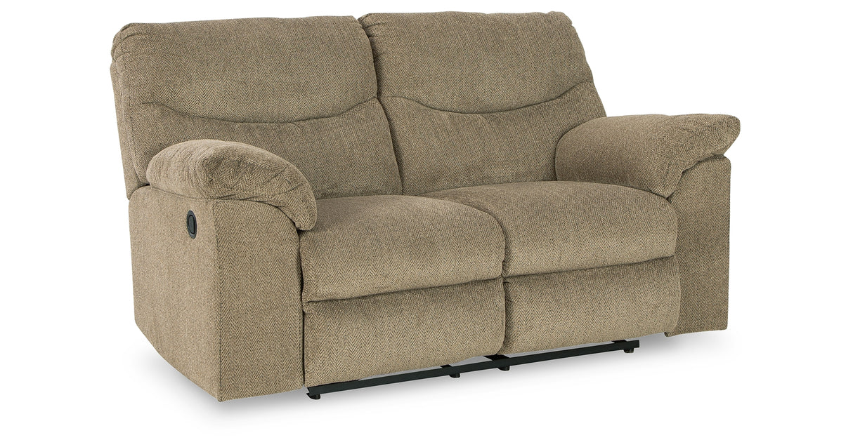 Alphons Sofa, Loveseat and Recliner in Briar