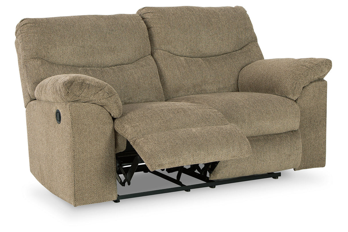 Alphons Briar Reclining Sofa, Loveseat and Recliner from Ashley - Luna Furniture