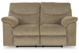 Alphons Briar Reclining Sofa, Loveseat and Recliner from Ashley - Luna Furniture