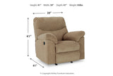 Alphons Briar Reclining Sofa, Loveseat and Recliner from Ashley - Luna Furniture