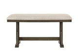 Lloyd Brown/Oat Counter Height Bench