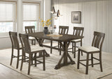 Lloyd Brown Rustic Counter Height Set