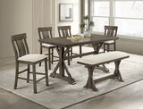 Lloyd Counter Height Chair, Set of 2 from Crown Mark - Luna Furniture