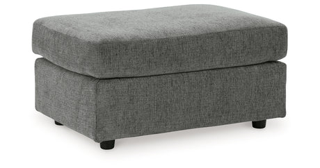 Stairatt Chair and Ottoman in Gravel from Ashley - Luna Furniture