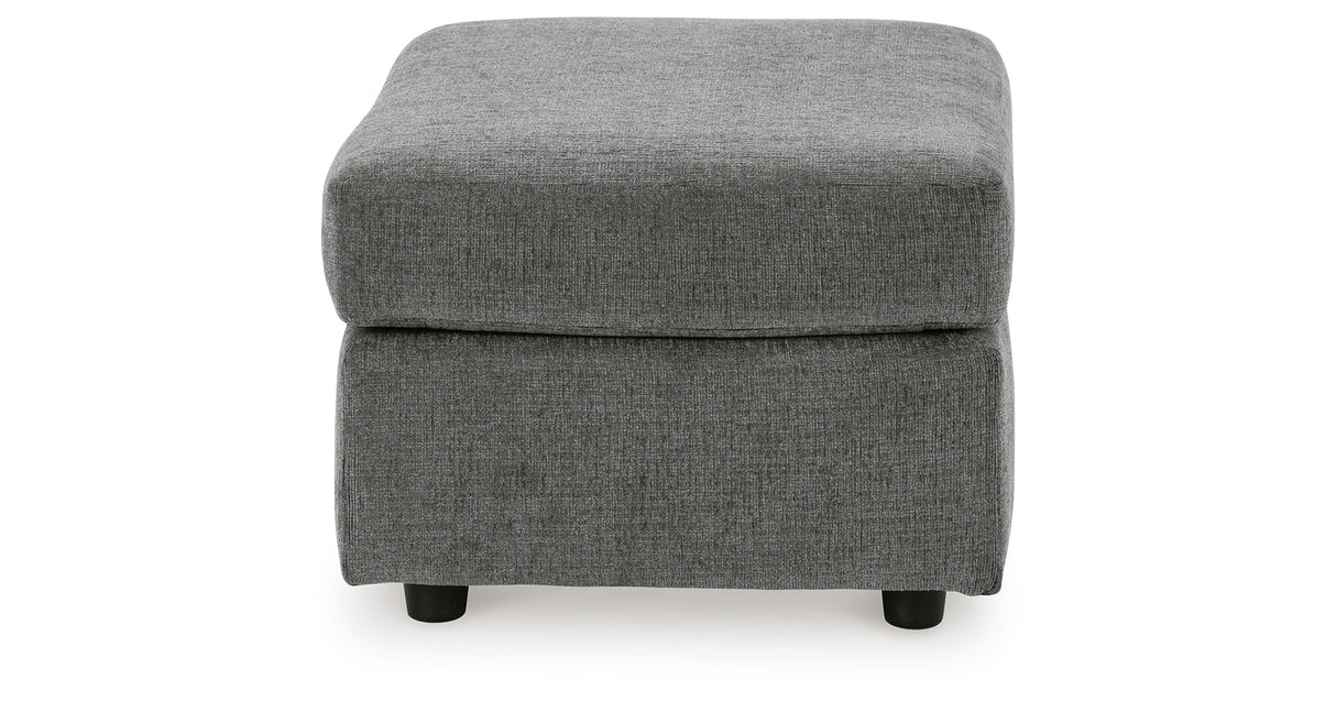 Stairatt Chair and Ottoman in Gravel from Ashley - Luna Furniture
