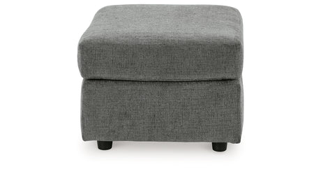 Stairatt Chair and Ottoman in Gravel from Ashley - Luna Furniture