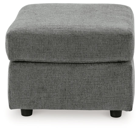 Stairatt Gravel Ottoman from Ashley - Luna Furniture