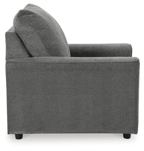 Stairatt Gravel Chair and Ottoman from Ashley Furniture - Luna Furniture