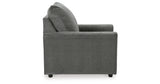 Stairatt Chair and Ottoman in Gravel from Ashley - Luna Furniture
