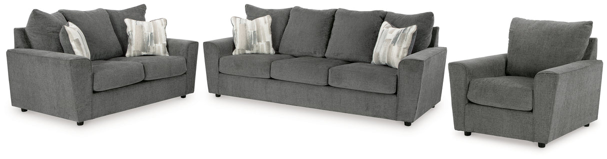 Stairatt Sofa, Loveseat and Chair from Ashley Furniture - Luna Furniture