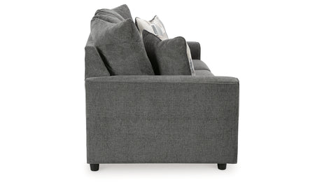 Stairatt Sofa, Loveseat, Chair and Ottoman in Gravel from Ashley - Luna Furniture