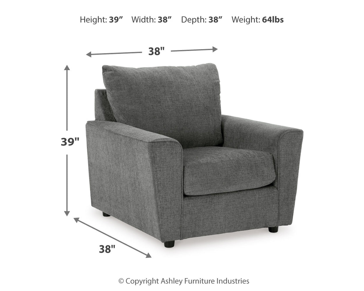Stairatt Gravel Sofa and Chair from Ashley Furniture - Luna Furniture