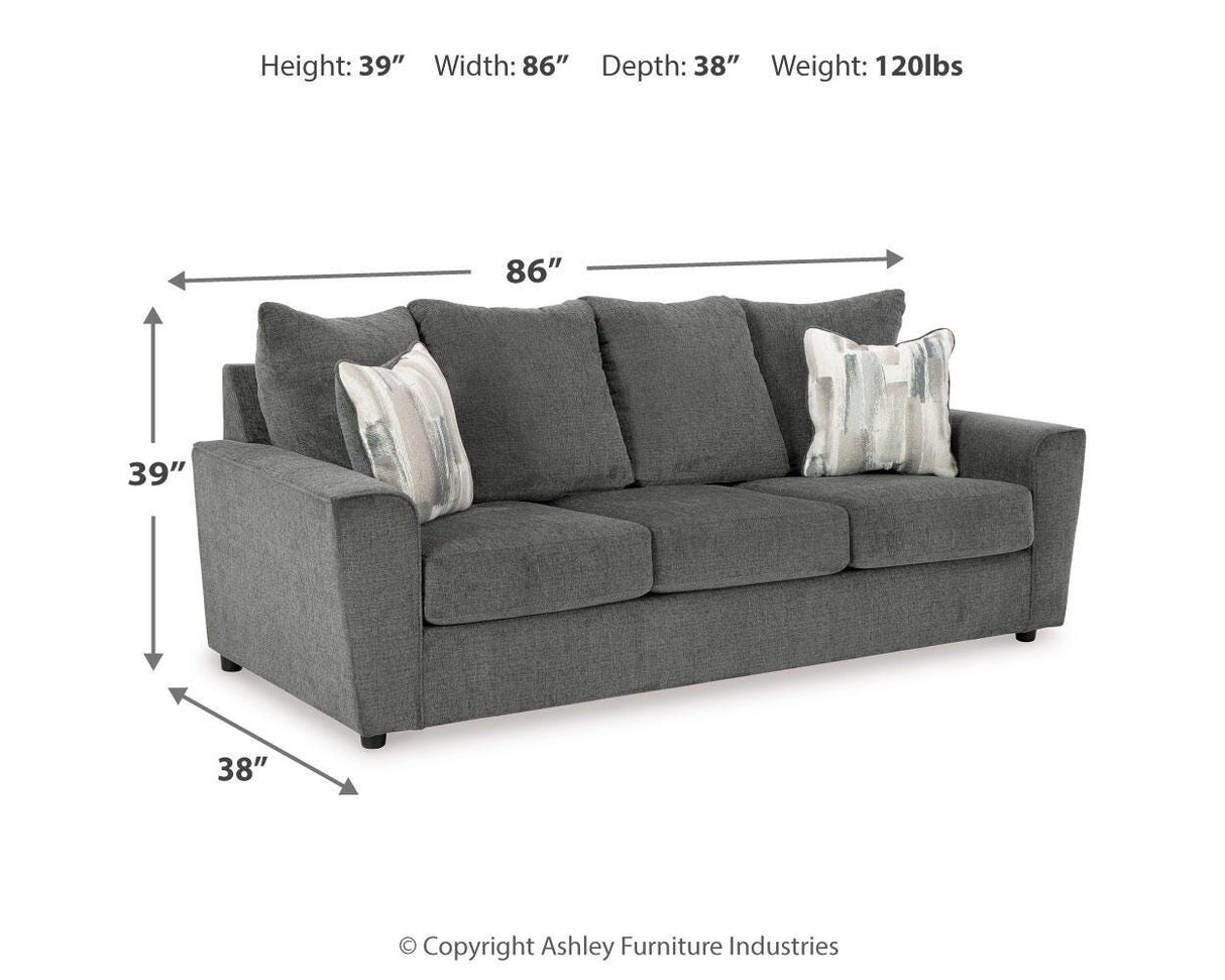 Stairatt Gravel Sofa from Ashley - Luna Furniture