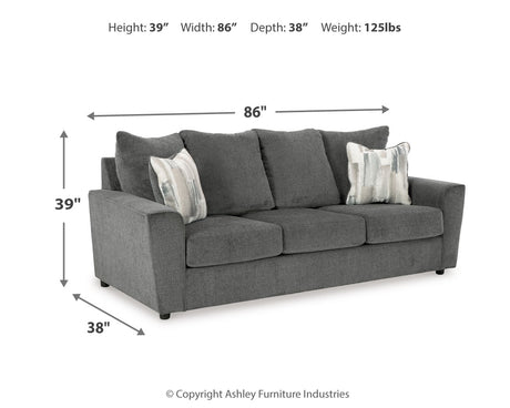 Stairatt Gravel Sofa and Chair from Ashley Furniture - Luna Furniture