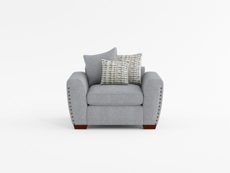 Silverthorne Gray Chair from Homelegance - Luna Furniture