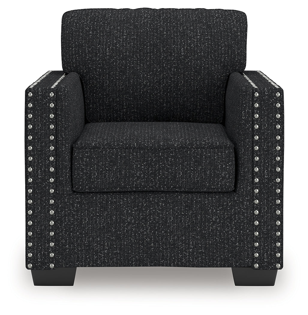 Jasmine Peaks Coal Chair from Ashley Furniture - Luna Furniture