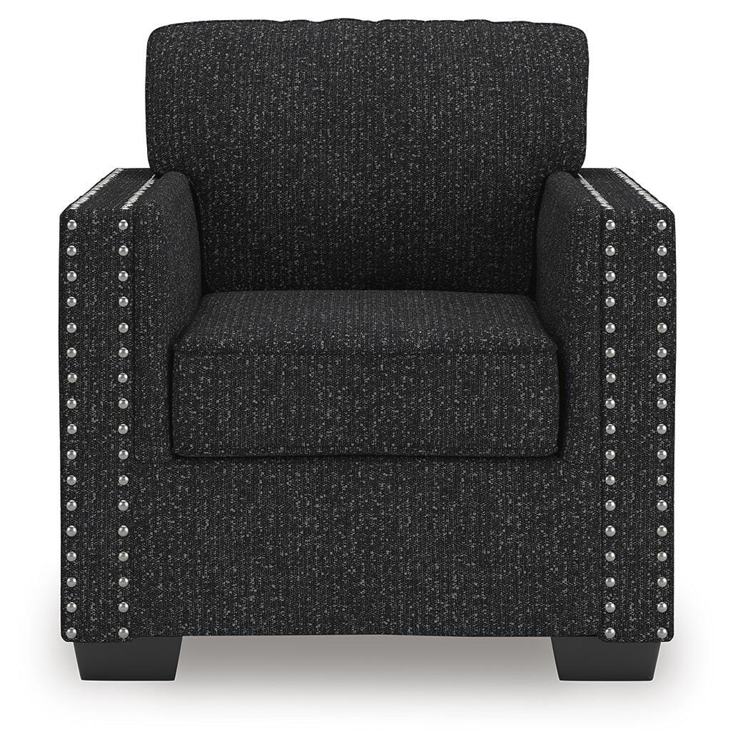 Jasmine Peaks Coal Chair from Ashley Furniture - Luna Furniture