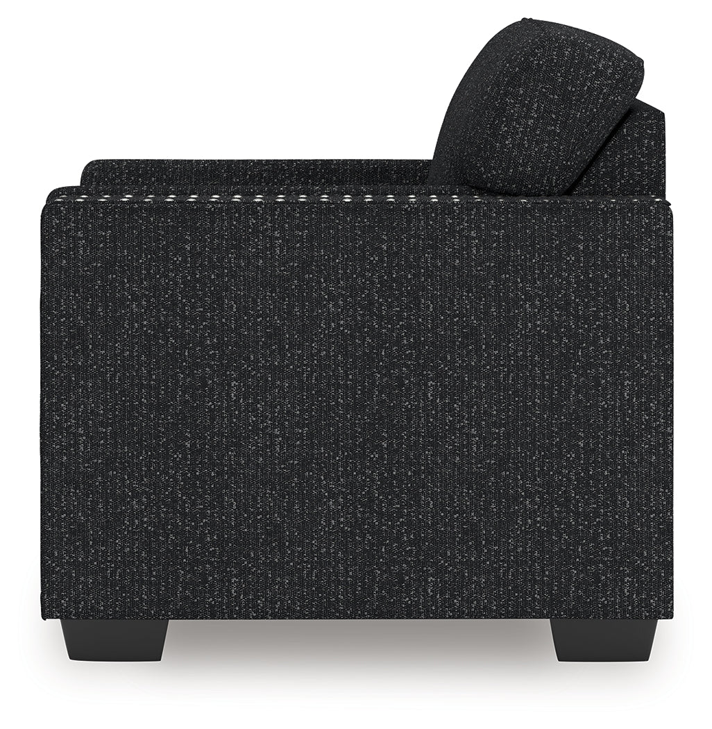 Jasmine Peaks Coal Chair from Ashley Furniture - Luna Furniture