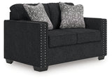 Jasmine Peaks Coal Sofa and Loveseat from Ashley Furniture - Luna Furniture