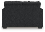 Jasmine Peaks Coal Sofa and Loveseat from Ashley Furniture - Luna Furniture