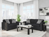 Jasmine Peaks Coal Living Room Set from Ashley - Luna Furniture