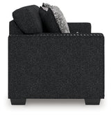 Jasmine Peaks Coal Sofa and Loveseat from Ashley Furniture - Luna Furniture
