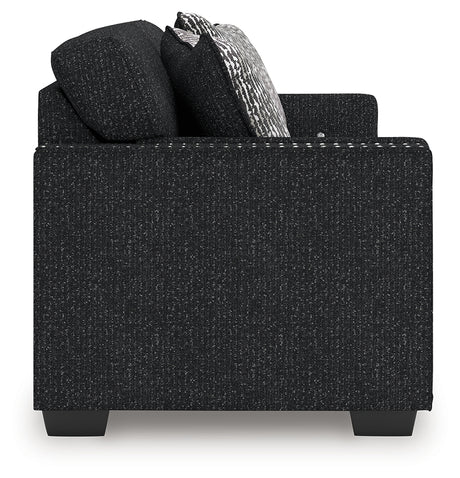 Jasmine Peaks Coal Sofa from Ashley - Luna Furniture
