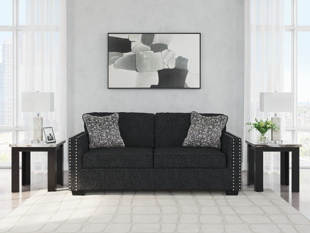 Jasmine Peaks Coal Sofa and Loveseat from Ashley Furniture - Luna Furniture