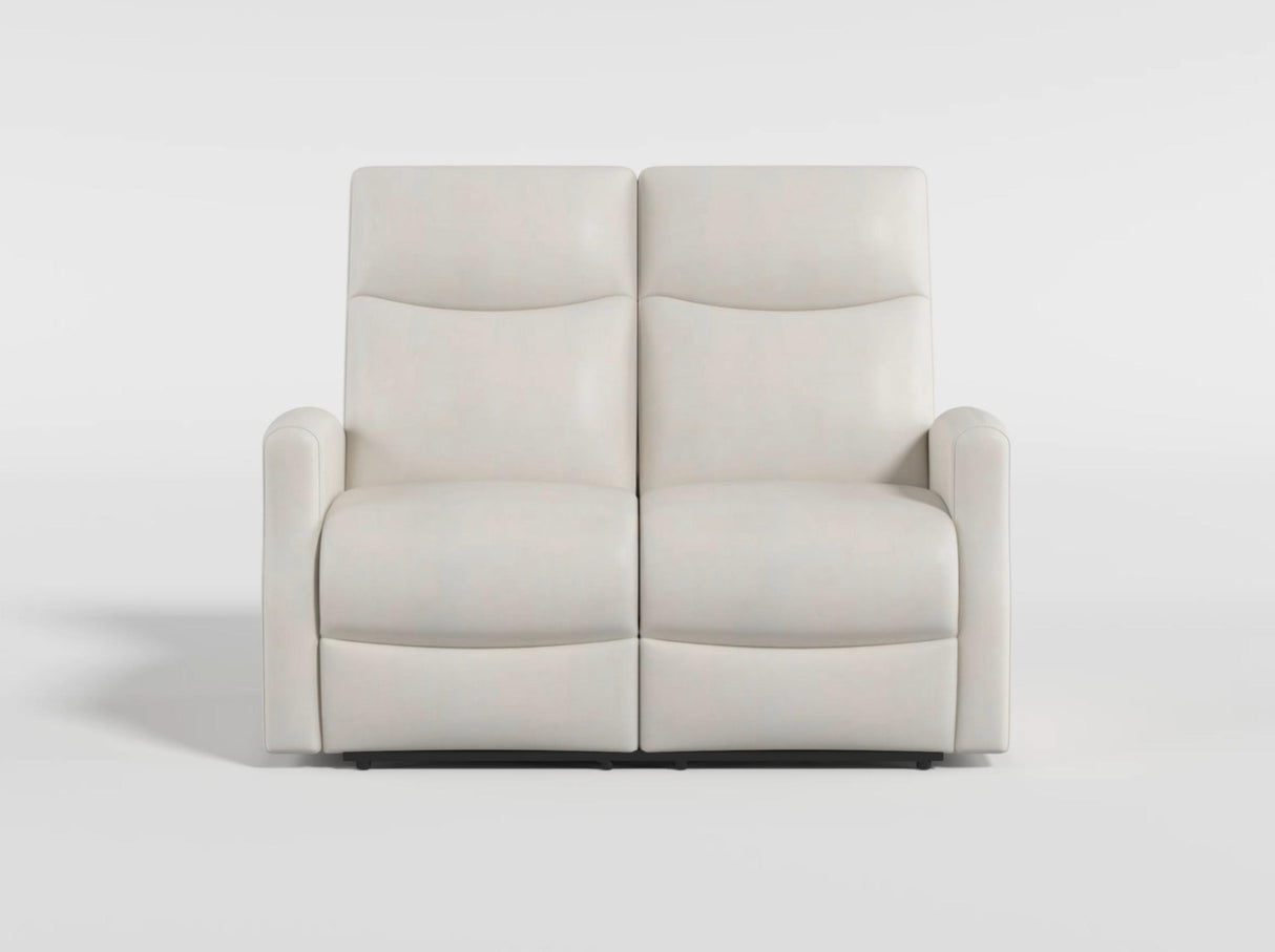 Heisley Beige Double Reclining Loveseat from Homelegance - Luna Furniture