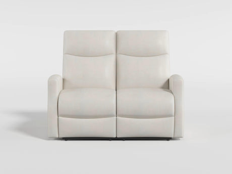 Heisley Beige Double Reclining Loveseat from Homelegance - Luna Furniture
