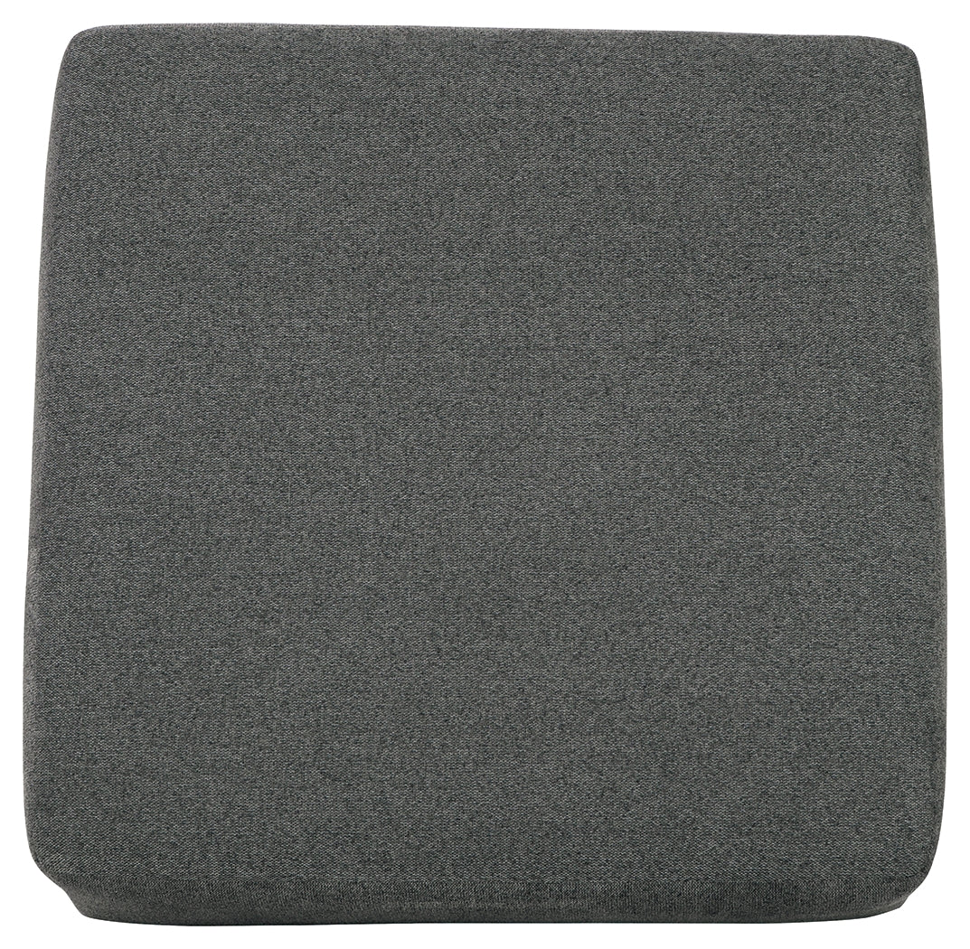 Edenfield Charcoal Oversized Accent Ottoman from Ashley Furniture - Luna Furniture