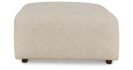 Edenfield Linen Oversized Accent Ottoman from Ashley Furniture - Luna Furniture