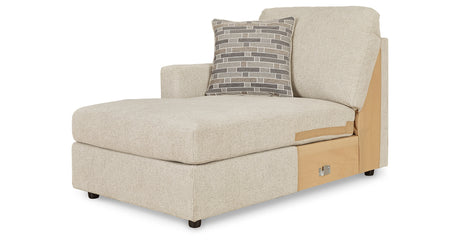 Edenfield Linen Left-Arm Facing Corner Chaise from Ashley Furniture - Luna Furniture