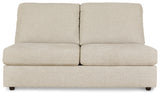 Edenfield Linen Armless Loveseat from Ashley - Luna Furniture