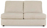 Edenfield Linen Armless Loveseat from Ashley - Luna Furniture