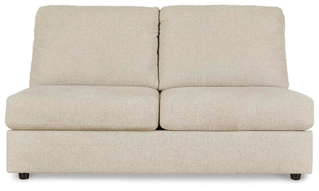 Edenfield Linen Armless Loveseat from Ashley Furniture - Luna Furniture