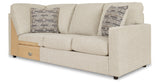 Edenfield Linen Right-Arm Facing Sofa with Corner Wedge from Ashley Furniture - Luna Furniture
