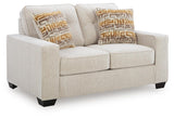 Larimer Stone Loveseat from Ashley - Luna Furniture